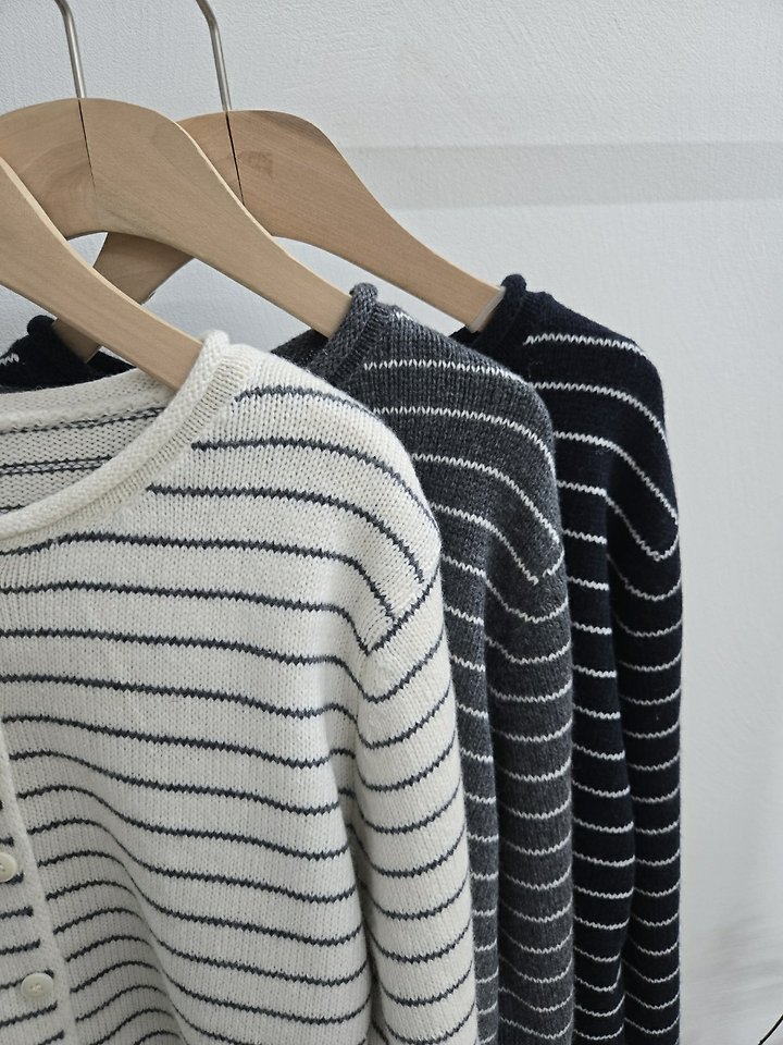 Morris Striped Cardigan by Most for Women - view 12