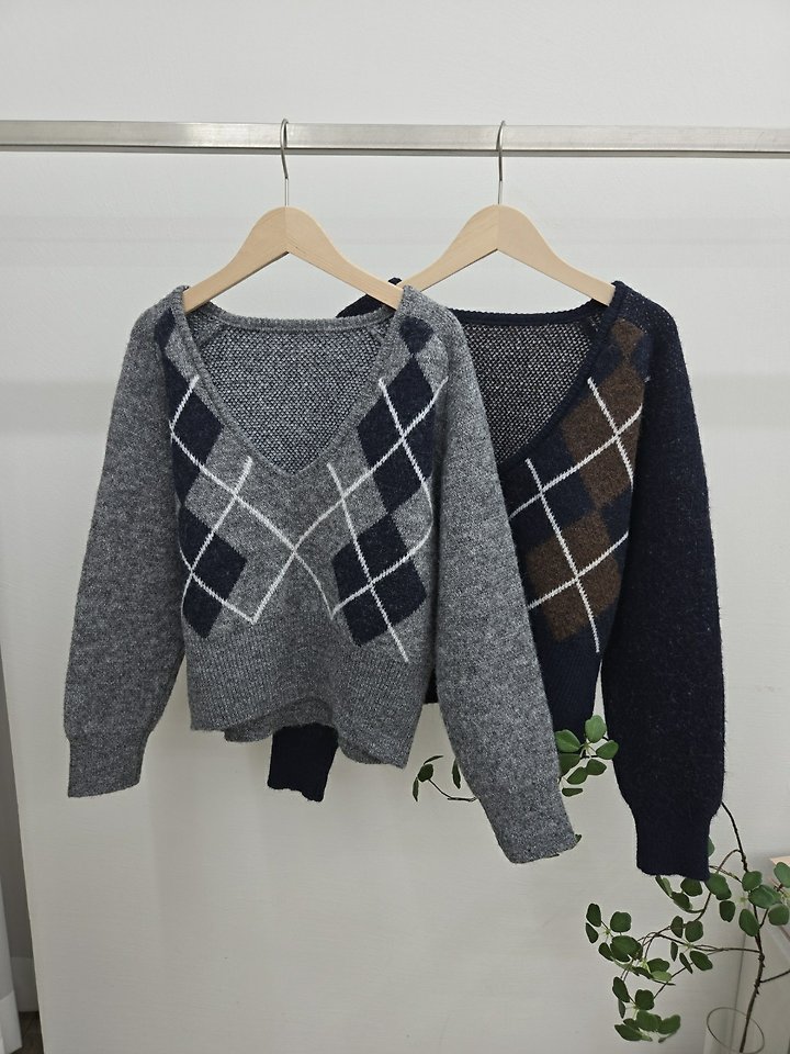 Argyle Rib Knit by Most for Women - view 11