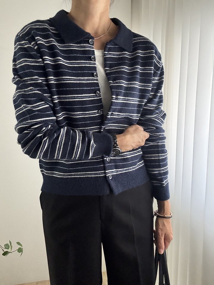 Rise Collar Cardigan by Most for Women - view 1