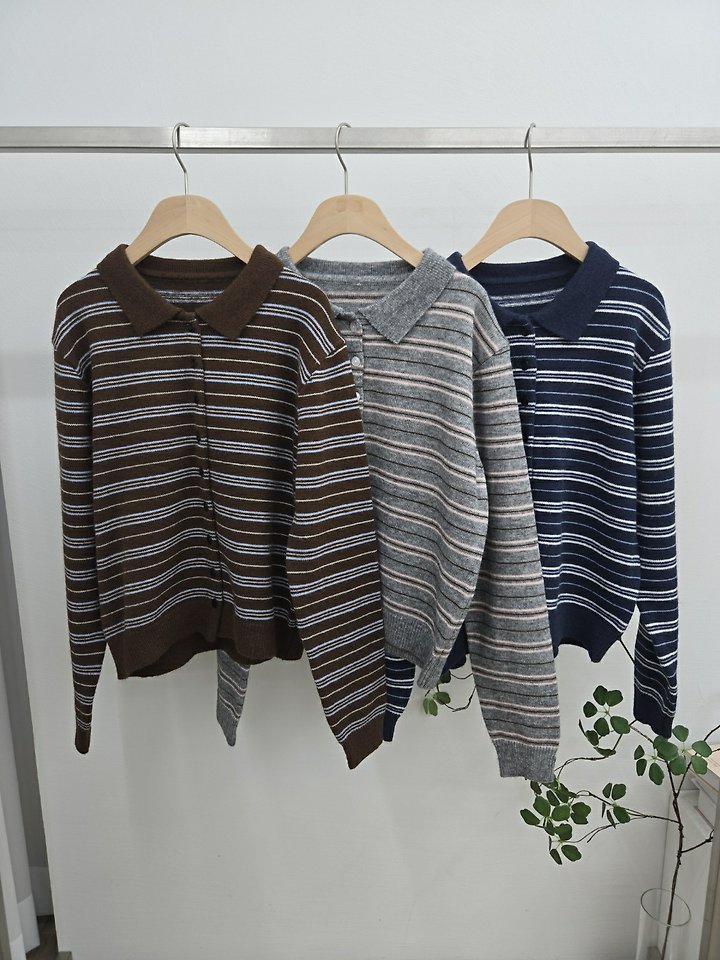 Rise Collar Cardigan by Most for Women - view 11