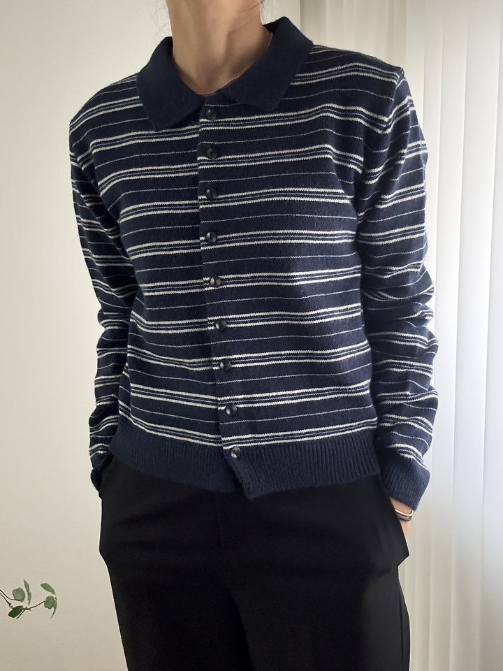Rise Collar Cardigan by Most for Women - view 5