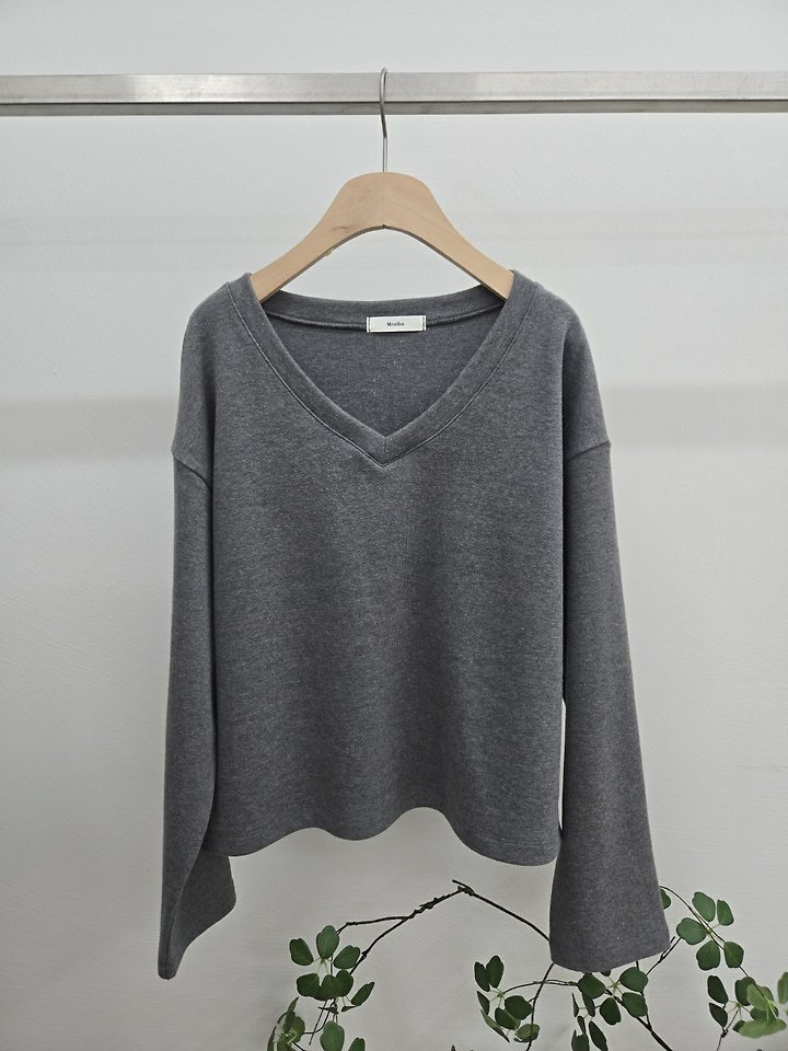 Vanilla V-neck Knit by Most for Women - view 3