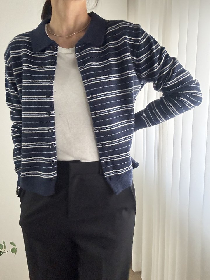 Rise Collar Cardigan by Most for Women - view 6