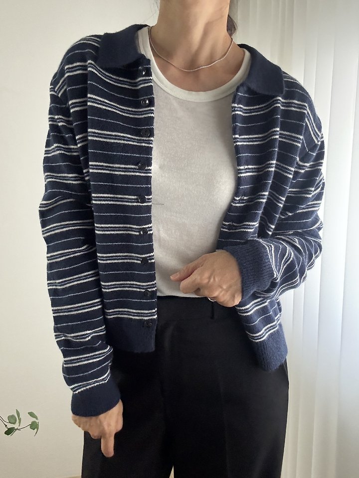 Rise Collar Cardigan by Most for Women - view 8