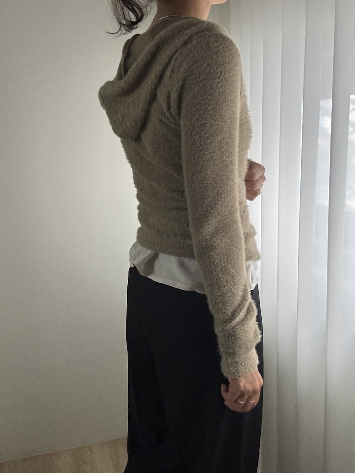 Fluffy Hoodie by Most for Women - view 2