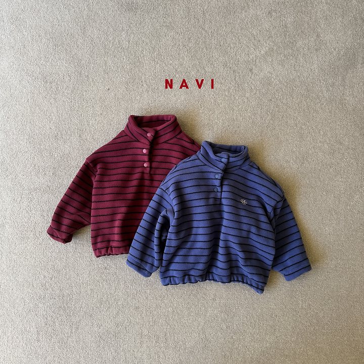 Fleece Button Tee by Navi for Child - view 1