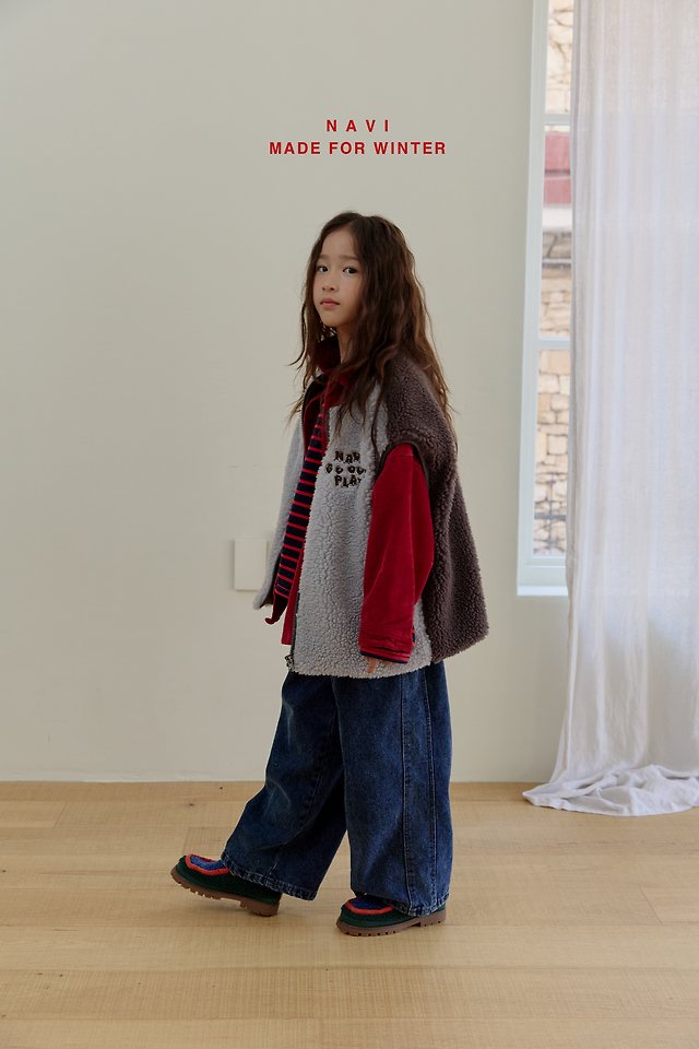 More Wide Denim Pants by Navi for Child - view 9