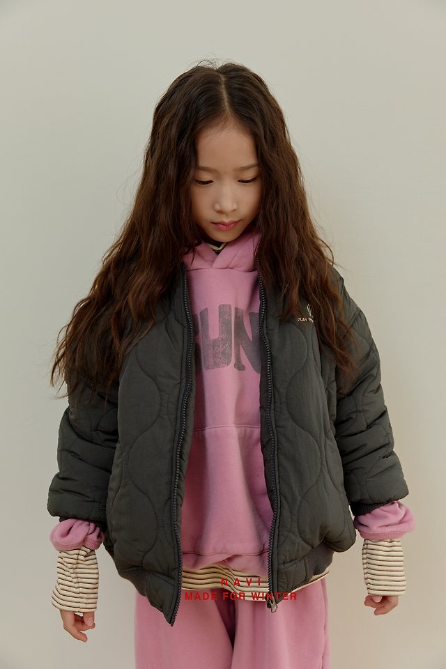 Bomber Padded Jacket by Navi for Child - view 11