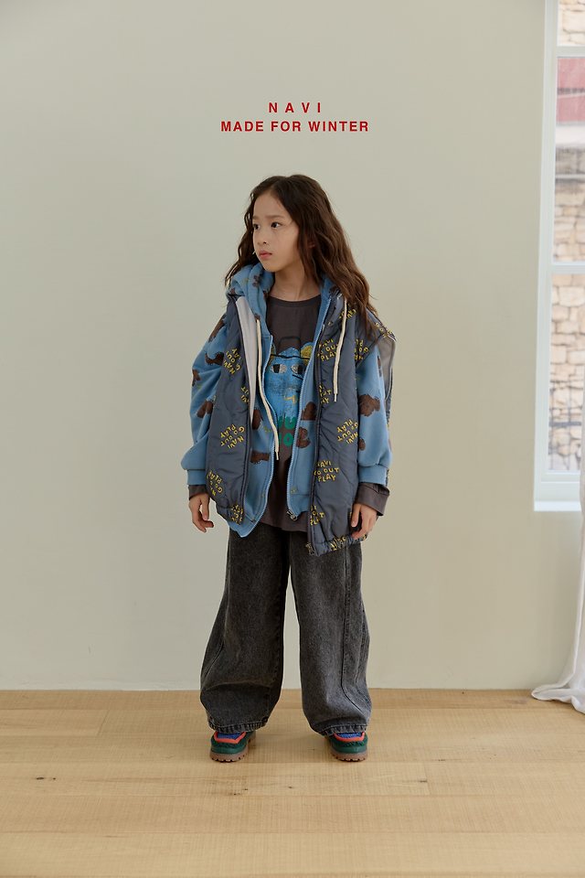 More Wide Denim Pants by Navi for Child - view 10