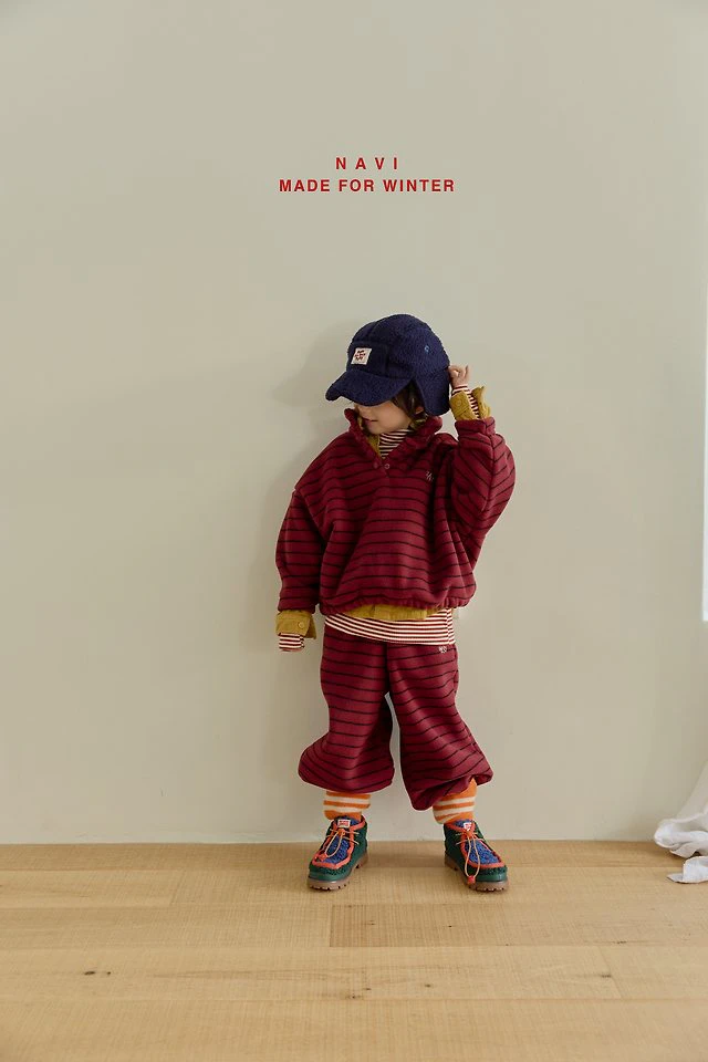Fleece Button Tee by Navi for Child - view 3