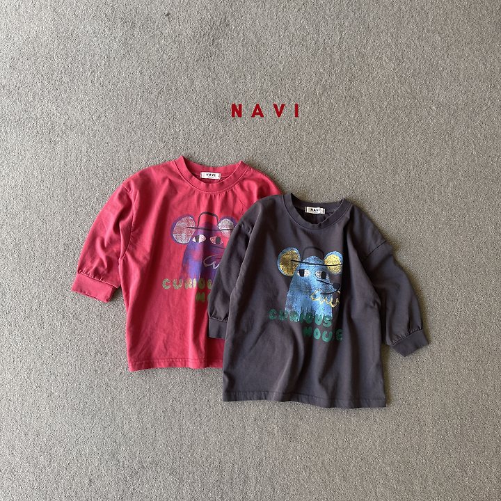Mouse Long Tee by Navi for Child - view 1