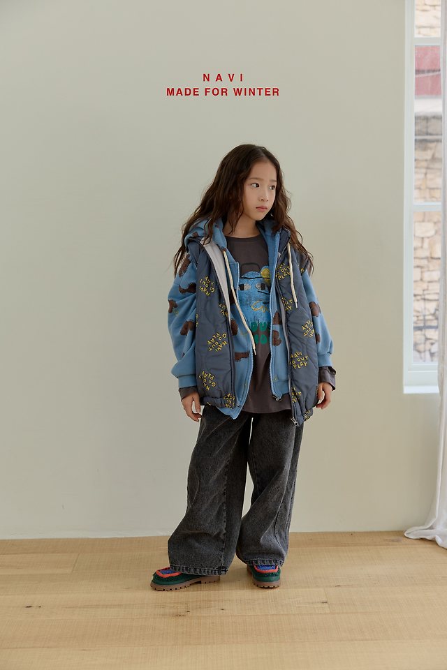 More Wide Denim Pants by Navi for Child - view 11