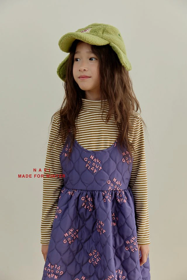Snug Half Mock Neck Tee by Navi for Child - view 2