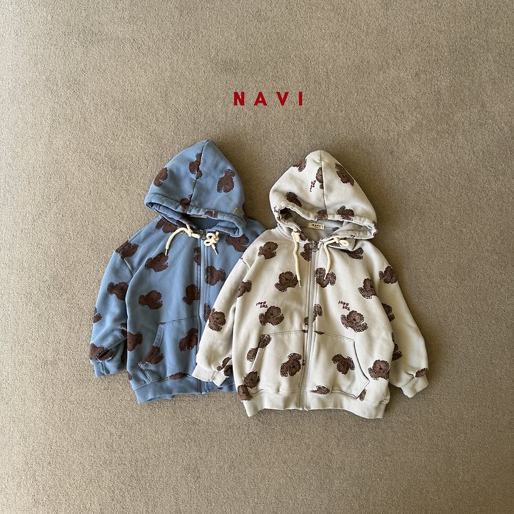 Poochi Hooded Zip-up by Navi for Child - view 1