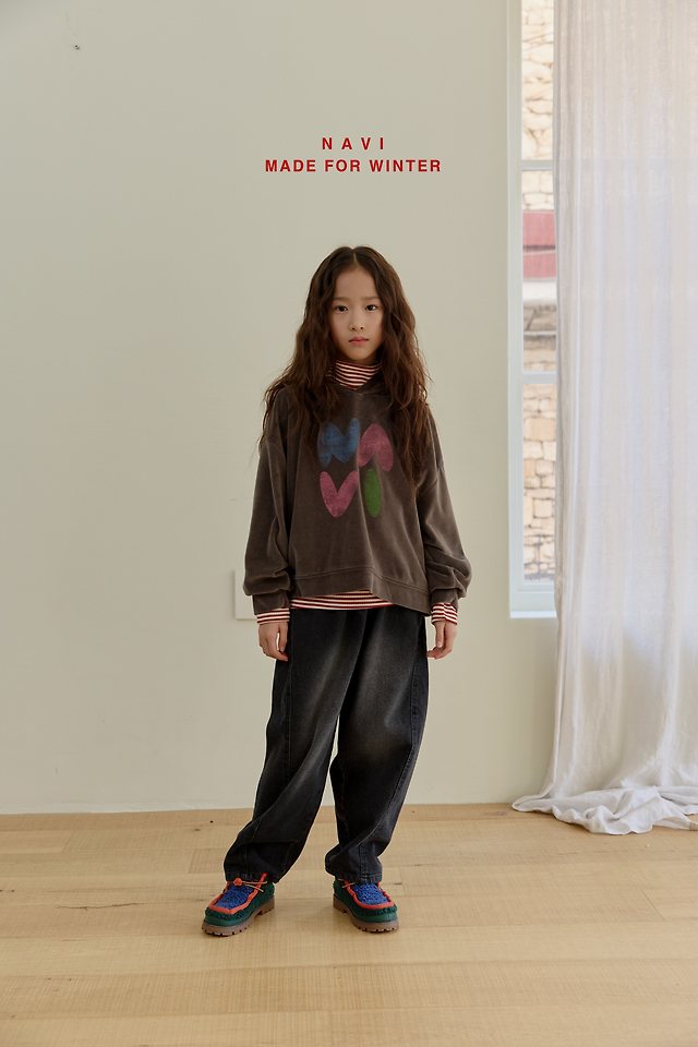 Butter Denim Baggy Pants by Navi for Child - view 8