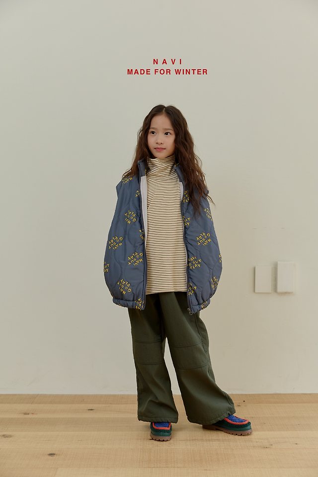 Ribbon Mock Neck Tee by Navi for Child - view 8