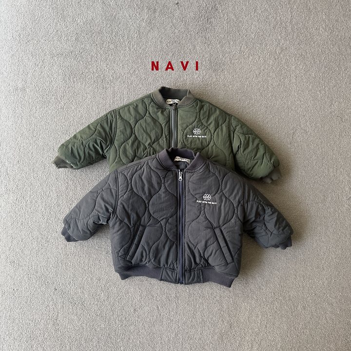 Bomber Padded Jacket by Navi for Child - view 1