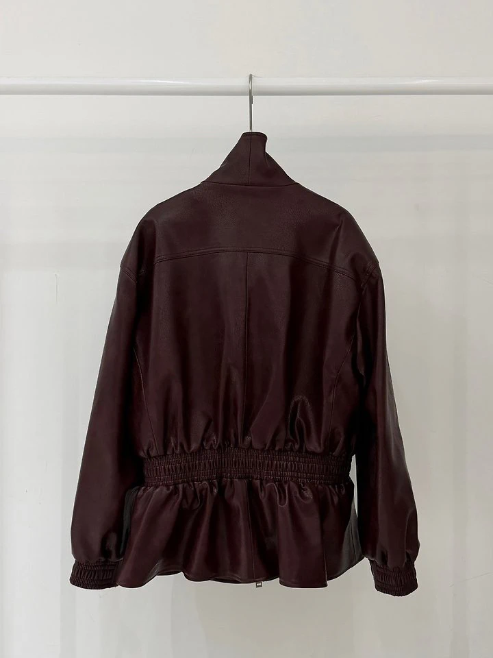 M Half Faux Leather Jacket by Neroli36 for Women - view 2