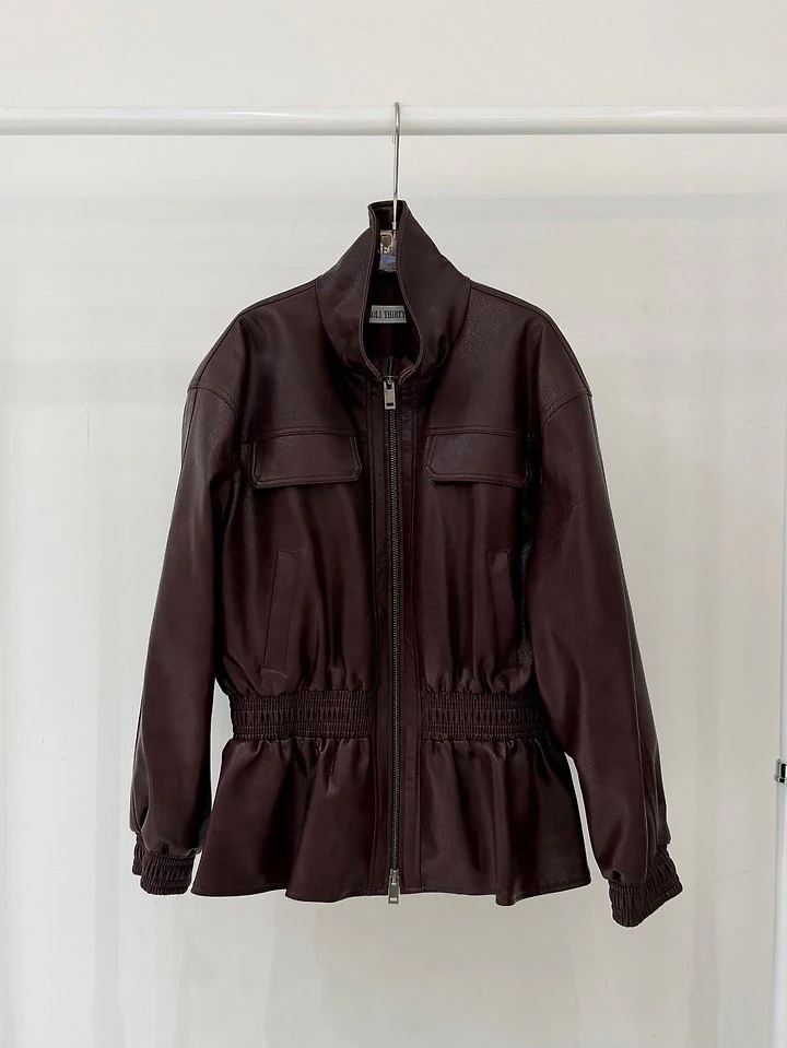 M Half Faux Leather Jacket by Neroli36 for Women - view 1