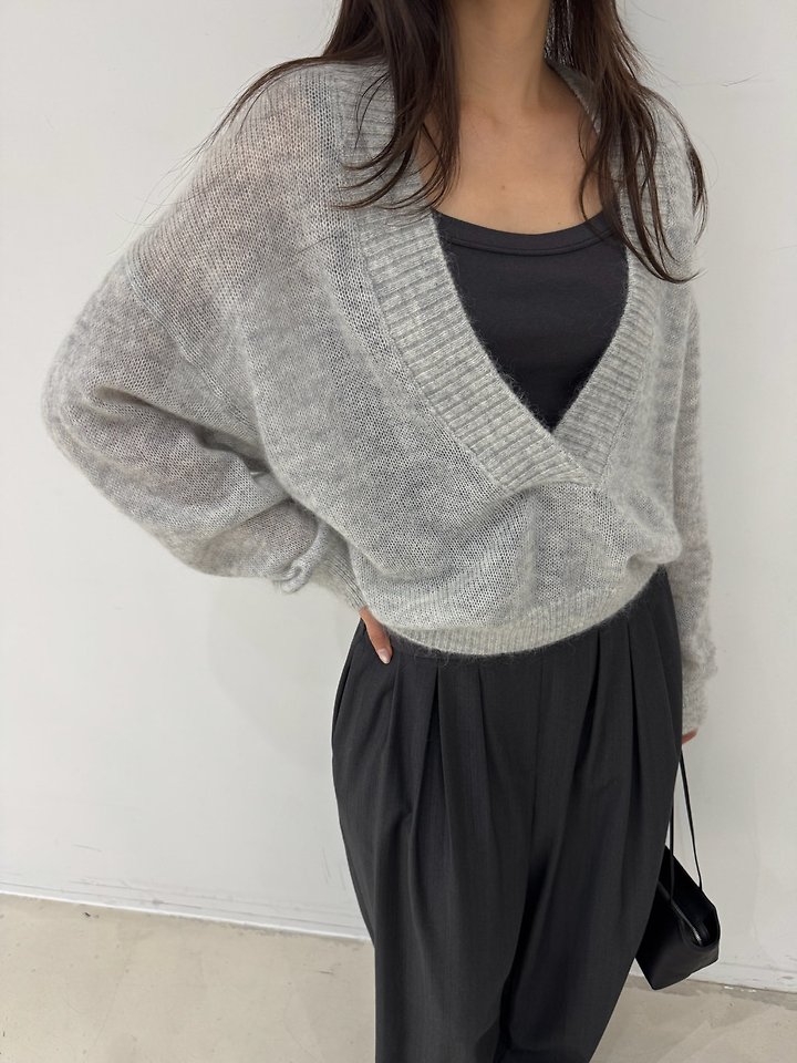 M Deep V-Neck Knit by Neroli36 for Women - view 10