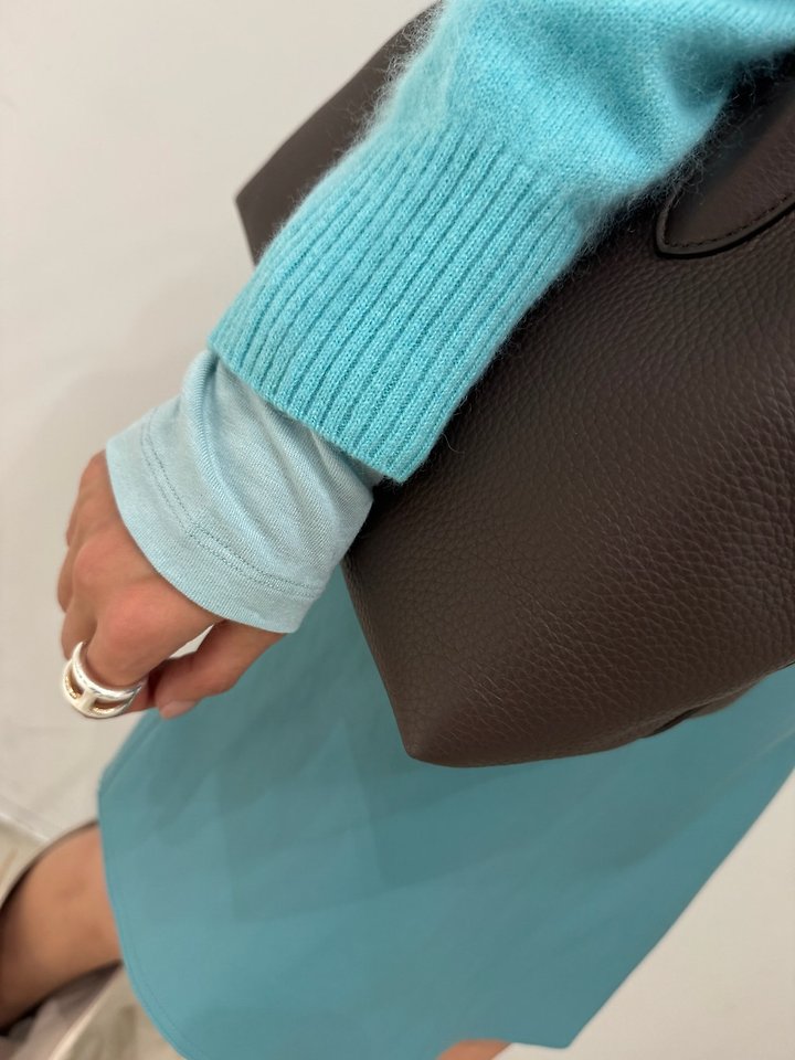 Touch Turtleneck Tee by Neroli36 for Women - view 9
