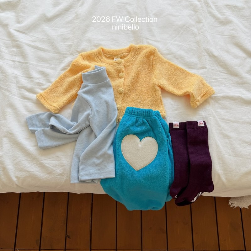 Powder Turtleneck Tee by Ninibello for Baby - view 10