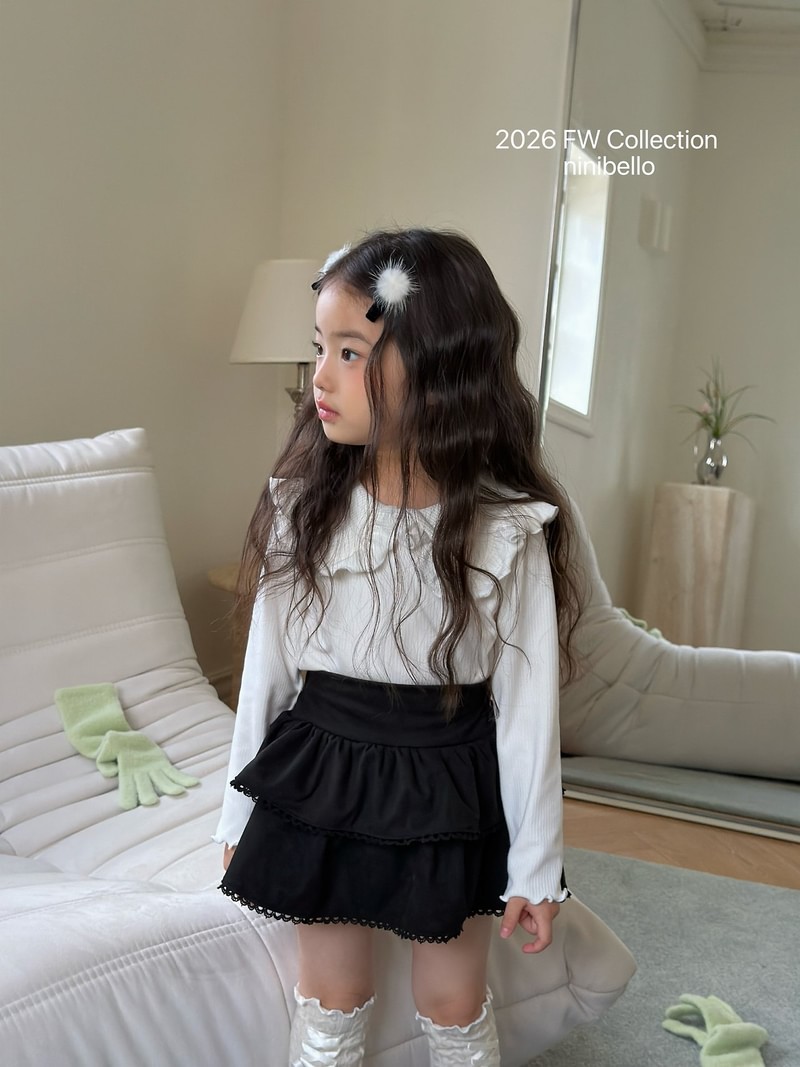 Mariel Collar Tee by Ninibello for Baby - view 12