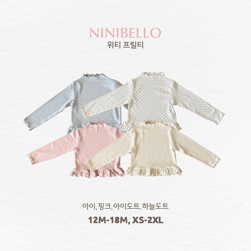 Witty Turtleneck Tee by Ninibello for Baby - view 1