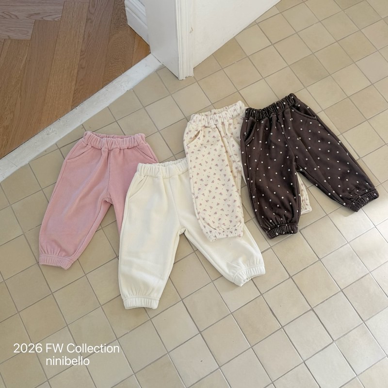 Cozy Velour Pants by Ninibello for Baby - view 4