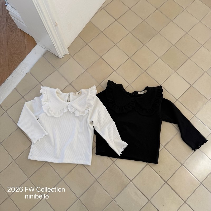 Mariel Collar Tee by Ninibello for Baby - view 4