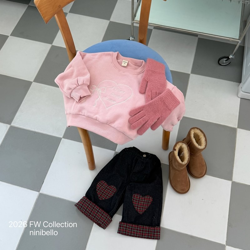 Lovely Crop Sweatshirt by Ninibello for Child - view 10