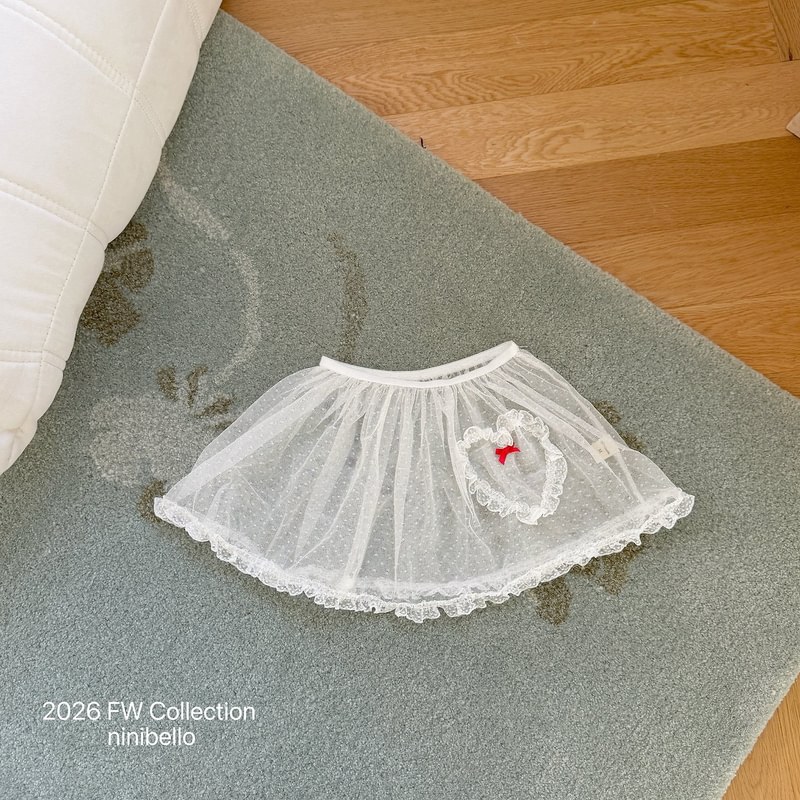 Rosie Heart Apron Skirt by Ninibello for Child - view 1
