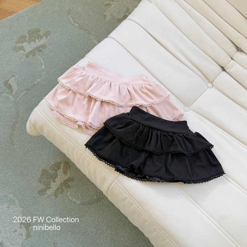 Rococo Suede Skirt by Ninibello for Child - view 4
