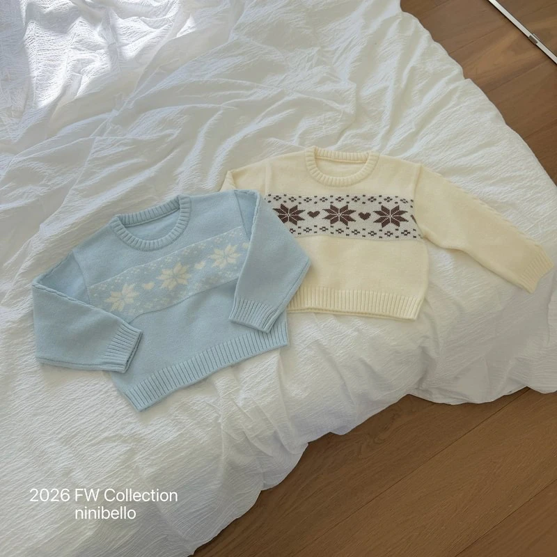 Nordic Flower Knit by Ninibello for Child - view 4