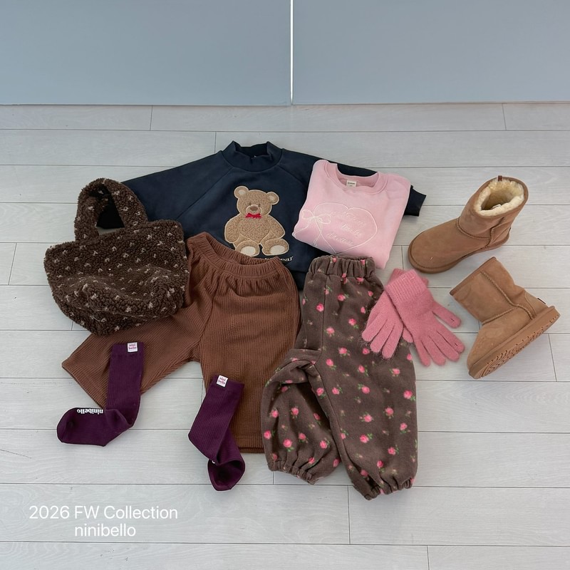Teddy Bear Raglan Sweatshirt by Ninibello for Child - view 12