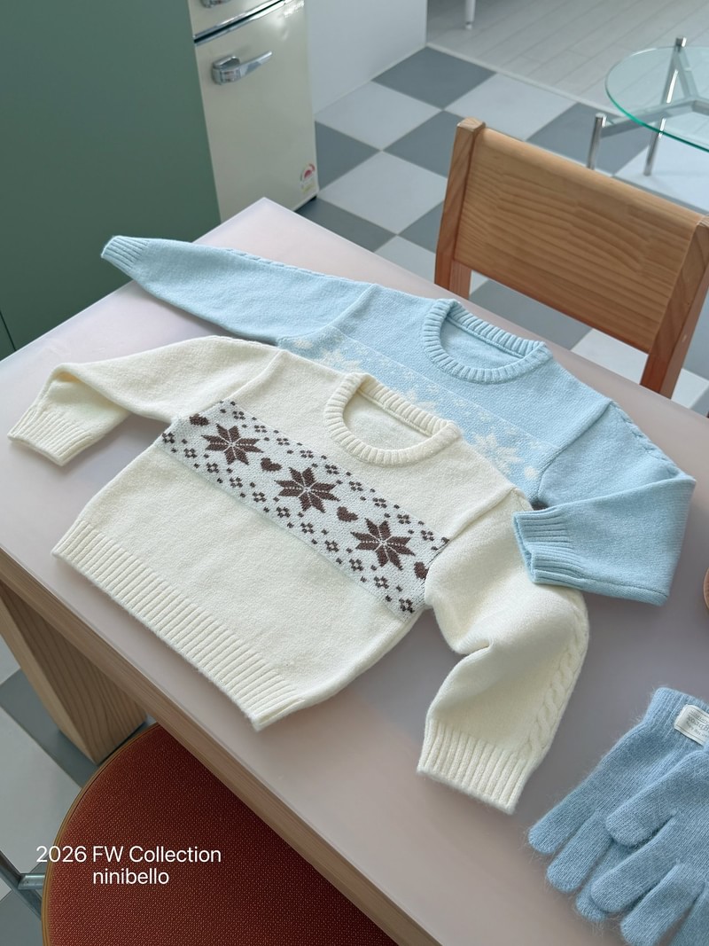 Nordic Flower Knit by Ninibello for Child - view 5