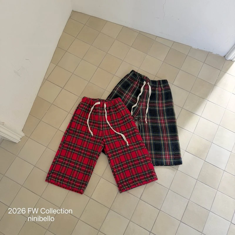 Carol Check Pants by Ninibello for Child - view 4