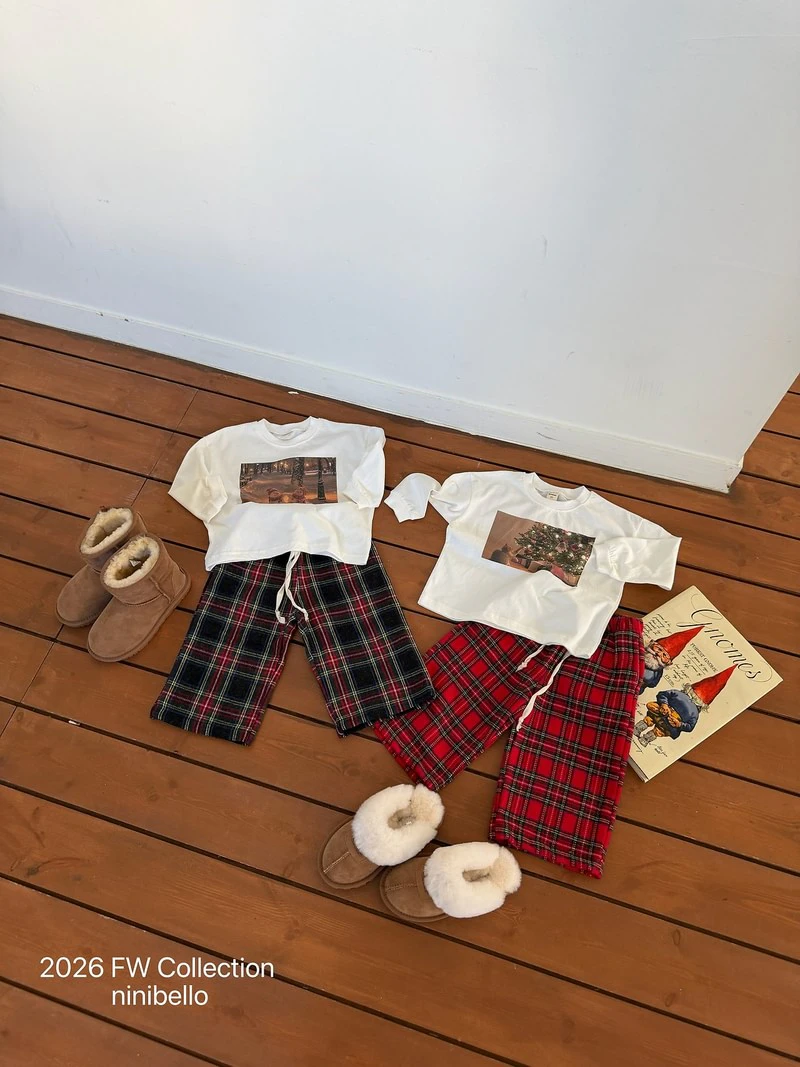 Carol Check Pants by Ninibello for Child - view 5