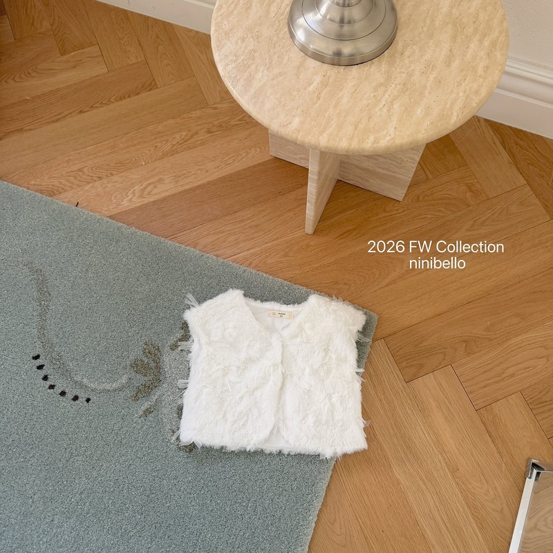 Odette Fur Vest by Ninibello for Child - view 4