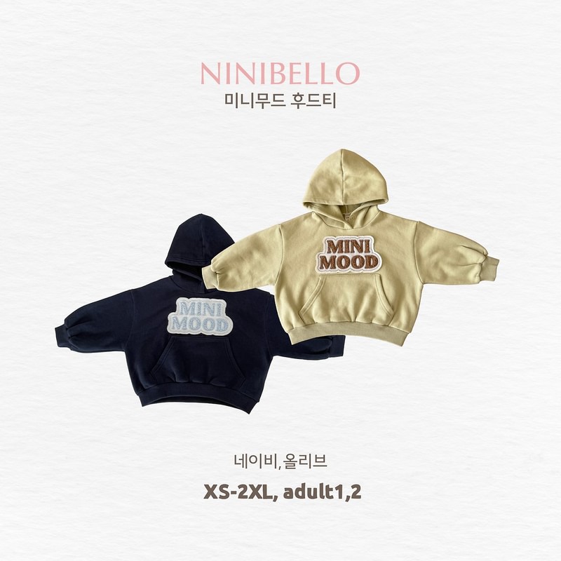 Mini Mood Hoodie Tee by Ninibello for Child - view 1