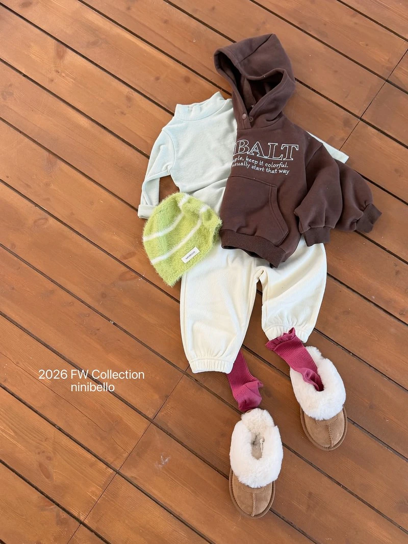 Cobalt Hoodie Tee by Ninibello for Child - view 8