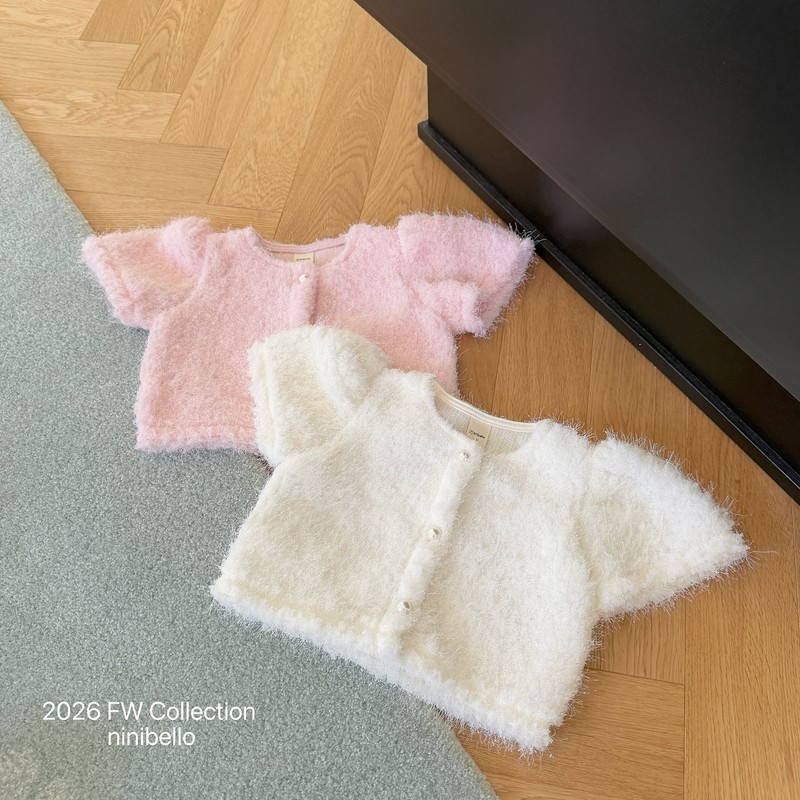 Snow Short-sleeve Cardigan by Ninibello for Child - view 4