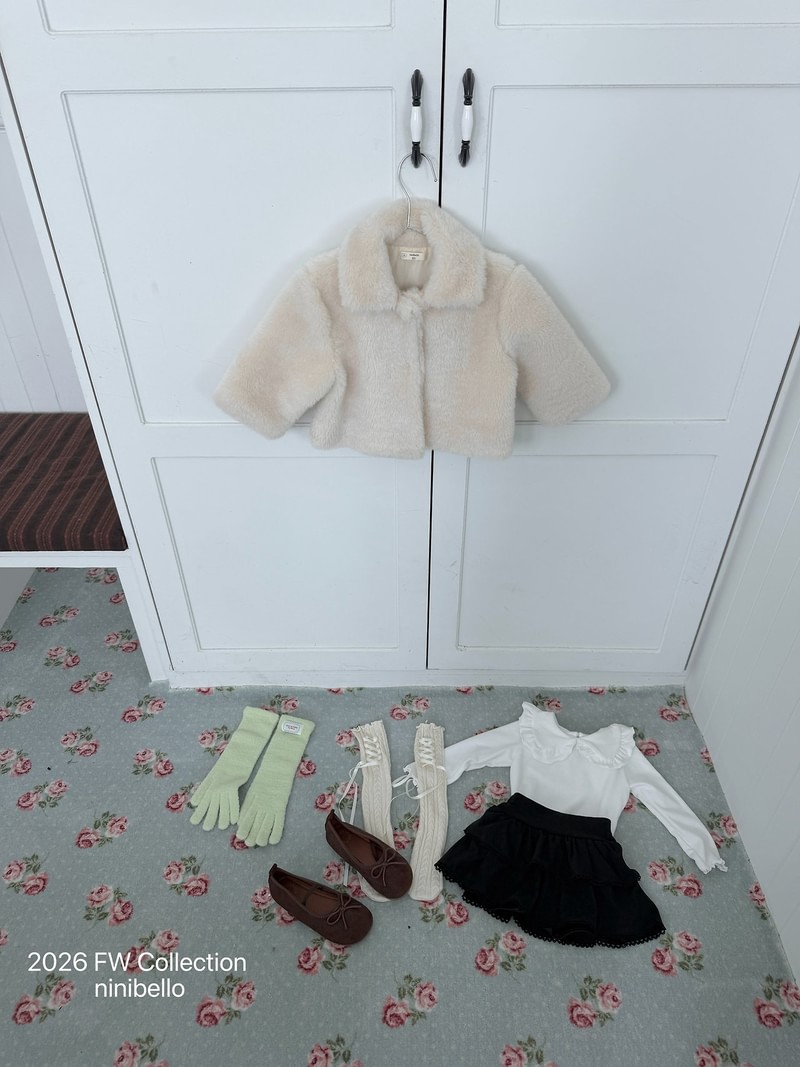 Rococo Suede Skirt by Ninibello for Child - view 9