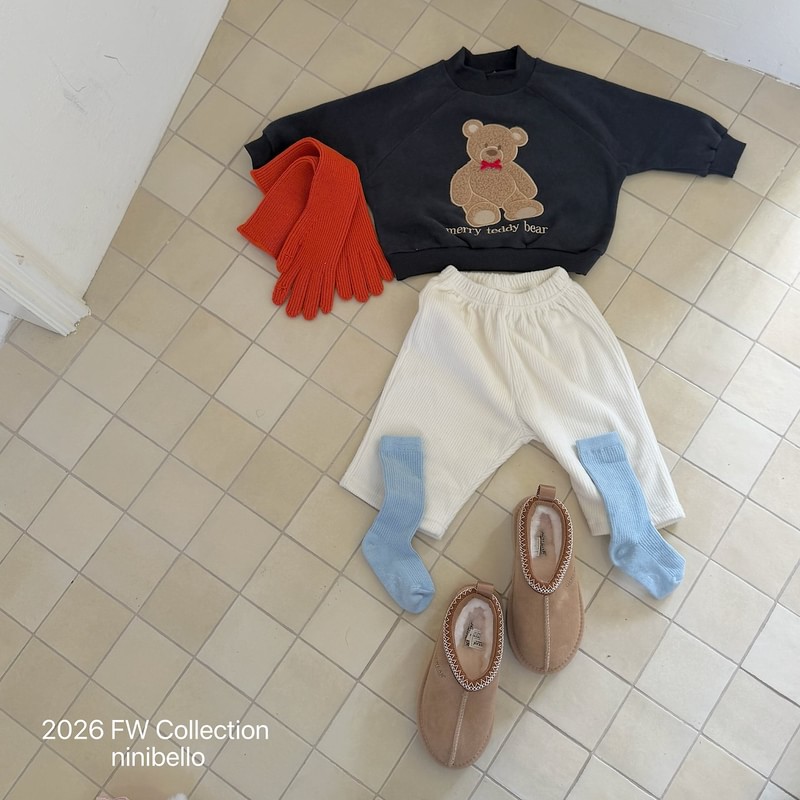 Teddy Bear Raglan Sweatshirt by Ninibello for Child - view 6
