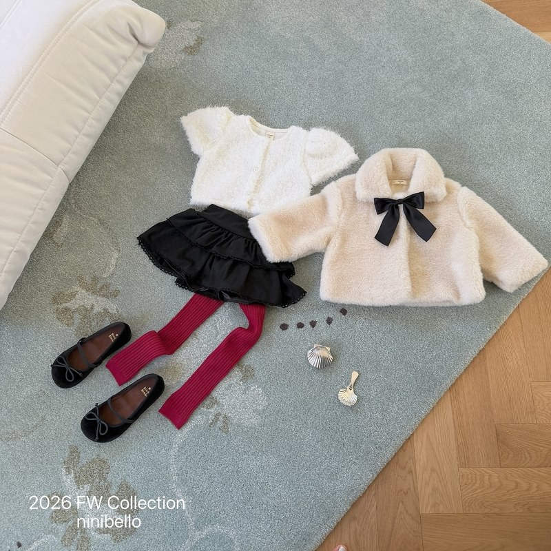 Snow Short-sleeve Cardigan by Ninibello for Child - view 10