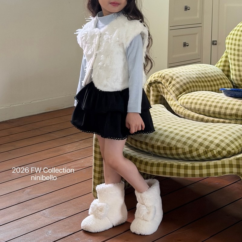 Odette Fur Vest by Ninibello for Child - view 11