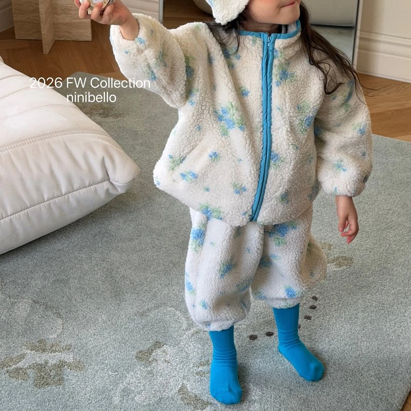 Flower Cluster Tumble Jogger Pants by Ninibello for Child - view 10