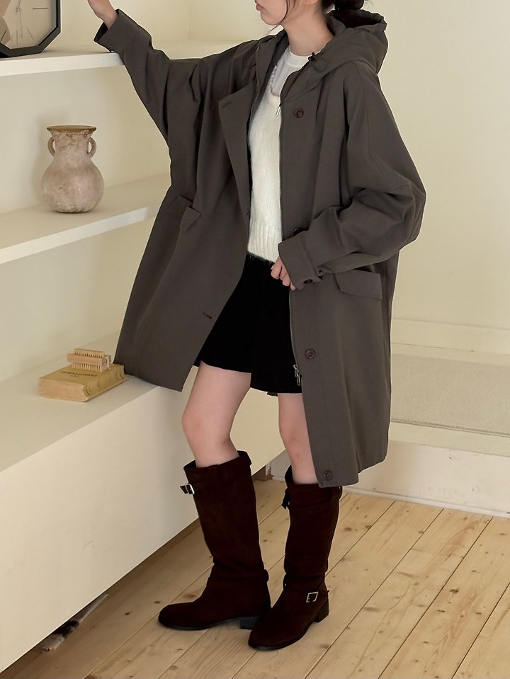 Dumbo Half Coat by Ohao for Women - view 5