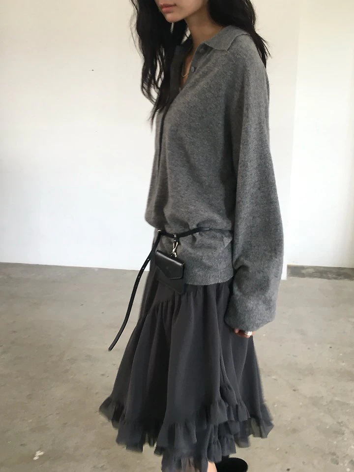 More Deep Collar Knit by Ore for Women - view 5