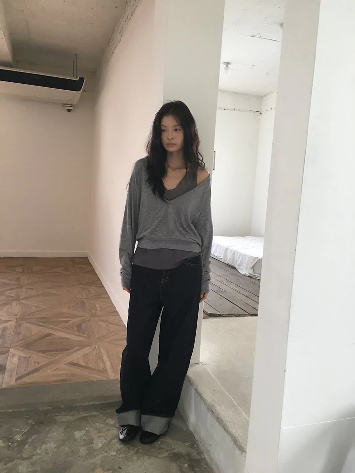 Poe Deep V Knit by Ore for Women - view 7